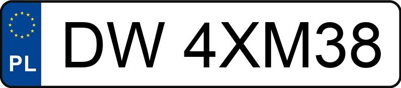 Numer rejestracyjny DW 4XM38 posiada TOYOTA PRIUS 1.5 DOHC HYBRID - DW4XM38 Numer rejestracyjny DW 4XM38 posiada TOYOTA PRIUS 1.5 DOHC HYBRID - DW4XM38