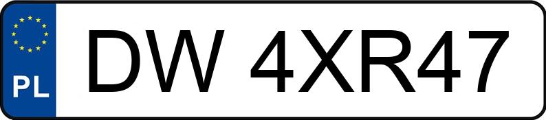 Numer rejestracyjny DW 4XR47 posiada MERCEDES-BENZ CLA 180 - DW4XR47 Numer rejestracyjny DW 4XR47 posiada MERCEDES-BENZ CLA 180 - DW4XR47