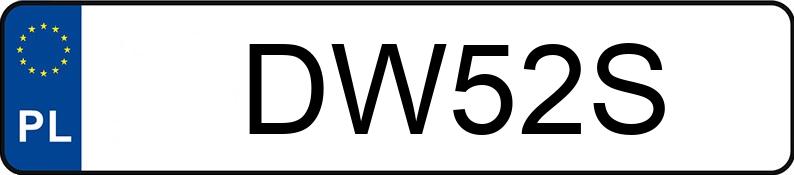 Numer rejestracyjny DW 52S posiada BMW 735i Kat. E32 735i Kat. E32 - DW52S Numer rejestracyjny DW 52S posiada BMW 735i Kat. E32 735i Kat. E32 - DW52S