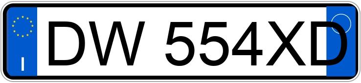 Numer rejestracyjny DW554XD posiada TOYOTA iQ Numer rejestracyjny DW554XD posiada TOYOTA iQ