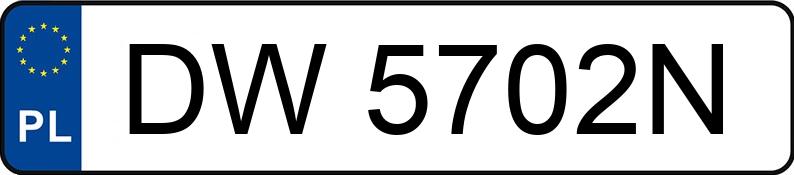 Numer rejestracyjny DW 5702N posiada PEUGEOT 407 SW SR KOMFORT - DW5702N