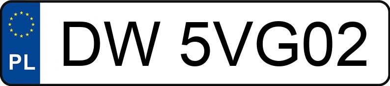 Numer rejestracyjny DW 5VG02 posiada SKODA OCTAVIA - DW5VG02 Numer rejestracyjny DW 5VG02 posiada SKODA OCTAVIA - DW5VG02