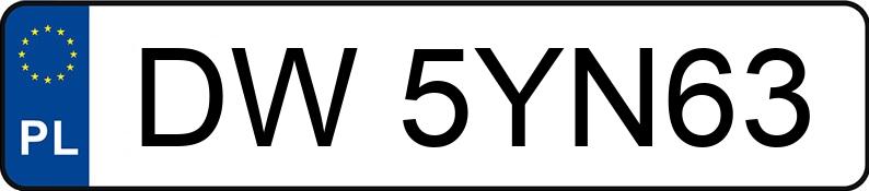 Numer rejestracyjny DW 5YN63 posiada FIAT PUNTO - DW5YN63 Numer rejestracyjny DW 5YN63 posiada FIAT PUNTO - DW5YN63