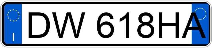 Numer rejestracyjny DW618HA posiada FIAT Panda 2a serie Numer rejestracyjny DW618HA posiada FIAT Panda 2a serie