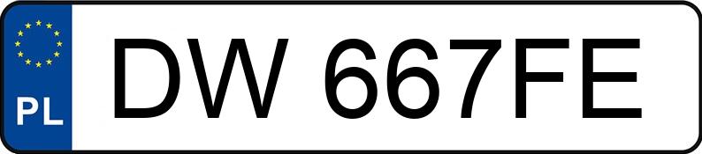Numer rejestracyjny DW 667FE posiada HONDA CIVIC - DW667FE Numer rejestracyjny DW 667FE posiada HONDA CIVIC - DW667FE