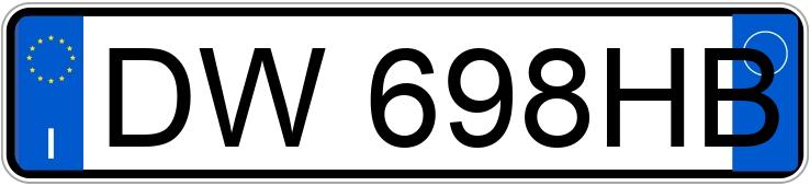 Numer rejestracyjny DW698HB posiada FIAT Grande Punto Numer rejestracyjny DW698HB posiada FIAT Grande Punto