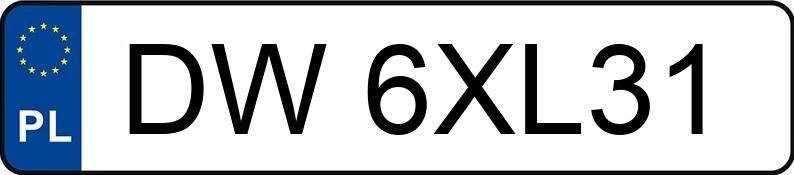 Numer rejestracyjny DW 6XL31 posiada KIA SPORTAGE - DW6XL31 Numer rejestracyjny DW 6XL31 posiada KIA SPORTAGE - DW6XL31