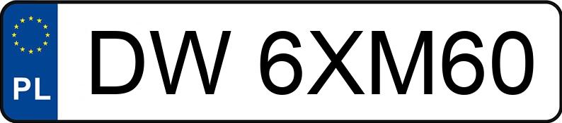 Numer rejestracyjny DW 6XM60 posiada SEAT LEON - DW6XM60