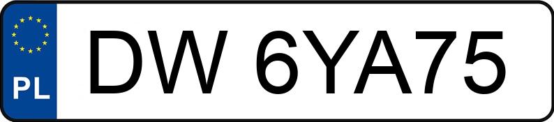 Numer rejestracyjny DW 6YA75 posiada KIA Sportage 1.6 T-GDI MR`22 E6d Business Line - DW6YA75 Numer rejestracyjny DW 6YA75 posiada KIA Sportage 1.6 T-GDI MR`22 E6d Business Line - DW6YA75