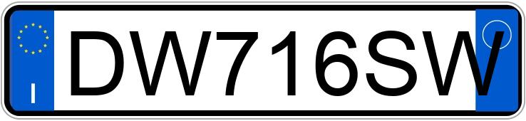 Numer rejestracyjny DW716SW posiada FIAT Grande Punto Numer rejestracyjny DW716SW posiada FIAT Grande Punto
