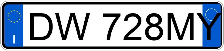 Numer rejestracyjny DW728MY posiada ALFA ROMEO MiTo Numer rejestracyjny DW728MY posiada ALFA ROMEO MiTo