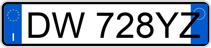 Numer rejestracyjny DW728YZ posiada FORD Fiesta 6a serie Numer rejestracyjny DW728YZ posiada FORD Fiesta 6a serie