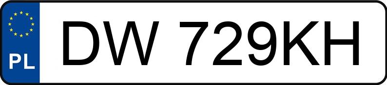 Numer rejestracyjny DW 729KH posiada FSO POLONEZ CARO - DW729KH Numer rejestracyjny DW 729KH posiada FSO POLONEZ CARO - DW729KH