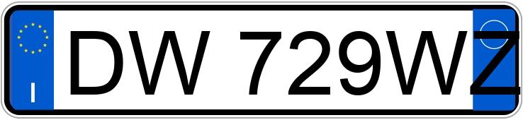 Numer rejestracyjny DW729WZ posiada MERCEDES Classe C Numer rejestracyjny DW729WZ posiada MERCEDES Classe C