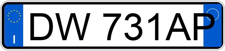 Numer rejestracyjny DW731AP posiada OPEL Astra 3a serie