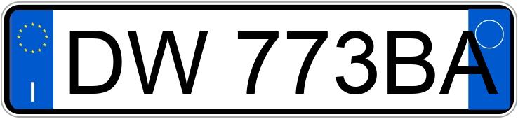 Numer rejestracyjny DW773BA posiada CITROEN Jumpy