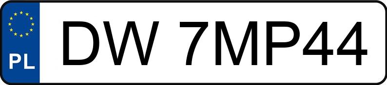 Numer rejestracyjny DW 7MP44 posiada MAZDA MX-5 1.8 Kat. MR`98 MX-5 1.8 Kat. MR`98 - DW7MP44