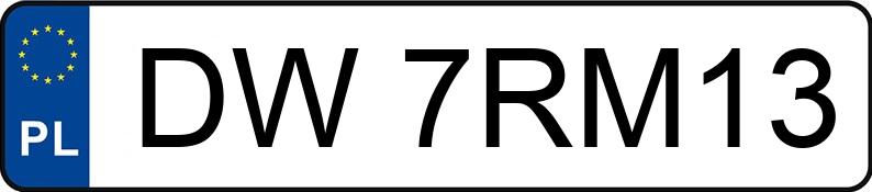 Numer rejestracyjny DW 7RM13 posiada JEEP Wrangler Unlimited JL MR`19 E6d Rubicon Aut. - DW7RM13