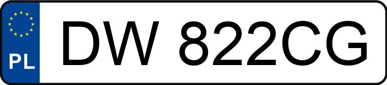Numer rejestracyjny DW 822CG posiada VOLKSWAGEN Passat GP 2.5 TDI MR`00 E3 Trendline - DW822CG