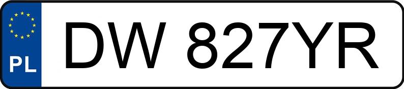 Numer rejestracyjny DW 827YR posiada SUZUKI SWIFT - DW827YR
