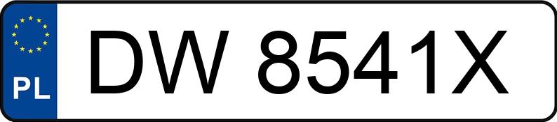 Numer rejestracyjny DW 8541X posiada WAZ 2121 LADA NIVA - DW8541X