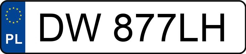 Numer rejestracyjny DW877LH posiada JEEP Grand Cherokee SE Aut.
