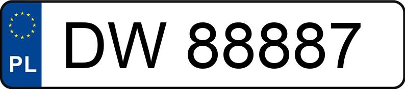 Numer rejestracyjny DW 88887 posiada PEUGEOT 406 1.8KAT - DW88887 Numer rejestracyjny DW 88887 posiada PEUGEOT 406 1.8KAT - DW88887