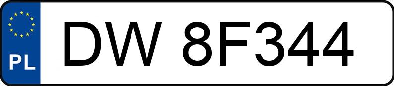 Numer rejestracyjny DW 8F344 posiada AUDI A4 - DW8F344 Numer rejestracyjny DW 8F344 posiada AUDI A4 - DW8F344