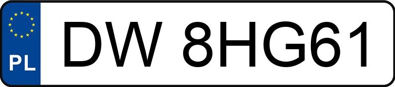 Numer rejestracyjny DW 8HG61 posiada MERCEDES-BENZ GL 320 CDI MR`06 E4 X164 GL 320 CDI MR`06 E4 X164 - DW8HG61