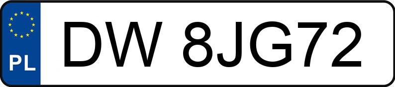 Numer rejestracyjny DW 8JG72 posiada SKODA OCTAVIA - DW8JG72