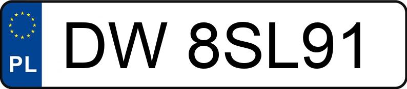 Numer rejestracyjny DW 8SL91 posiada PORSCHE Cayenne III MR`17 E6 S&S Tiptronic S - DW8SL91