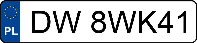 Numer rejestracyjny DW 8WK41 posiada RENAULT ARKANA - DW8WK41 Numer rejestracyjny DW 8WK41 posiada RENAULT ARKANA - DW8WK41