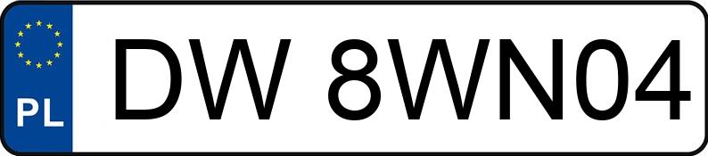 Numer rejestracyjny DW 8WN04 posiada TOYOTA COROLLA - DW8WN04 Numer rejestracyjny DW 8WN04 posiada TOYOTA COROLLA - DW8WN04