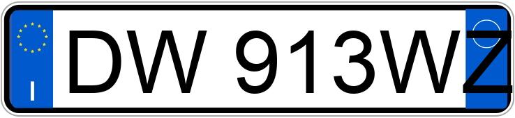 Numer rejestracyjny DW913WZ posiada BMW Serie 1 Cabrio