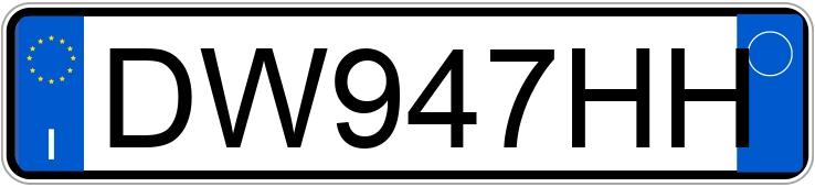 Numer rejestracyjny DW947HH posiada ALFA ROMEO 147 2a serie