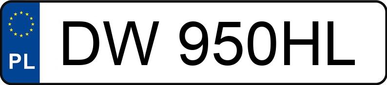 Numer rejestracyjny DW950HL posiada BMW Seria 3 3.0D Aut.