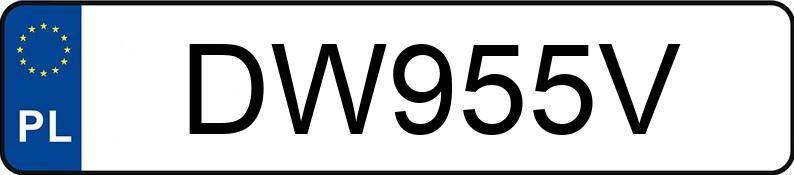 Numer rejestracyjny DW955V posiada YAMAHA Motocykle szosowe od 250 ccm YZF-R6 2005