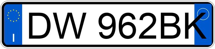 Numer rejestracyjny DW962BK posiada FIAT Grande Punto Numer rejestracyjny DW962BK posiada FIAT Grande Punto