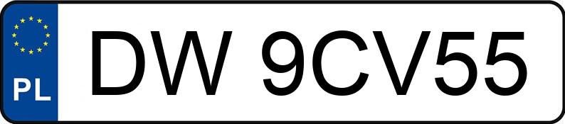 Numer rejestracyjny DW 9CV55 posiada MERCEDES-BENZ S 320 CDI MR`05 E4 221 S 320 CDI MR`05 E4 221 - DW9CV55