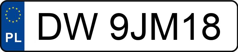 Numer rejestracyjny DW 9JM18 posiada SKODA FABIA - DW9JM18