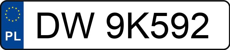 Numer rejestracyjny DW 9K592 posiada VOLKSWAGEN Passat B8 2.0 BiTDI MR`15 E6 Highline 4MOTION - DW9K592