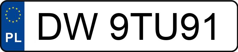 Numer rejestracyjny DW 9TU91 posiada LEXUS LC 500 MR`16 E6 Prestige - DW9TU91