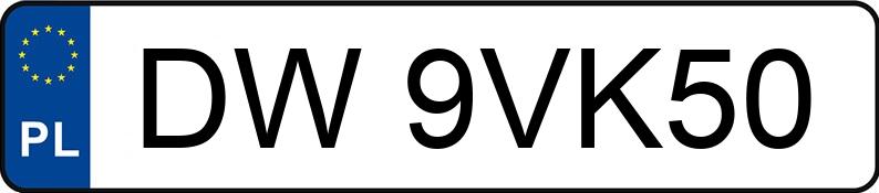 Numer rejestracyjny DW 9VK50 posiada SKODA OCTAVIA - DW9VK50 Numer rejestracyjny DW 9VK50 posiada SKODA OCTAVIA - DW9VK50
