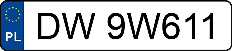 Numer rejestracyjny DW 9W611 posiada KIA Optima 1.7 CRDi MR`16 E6 GT Line Aut. - DW9W611