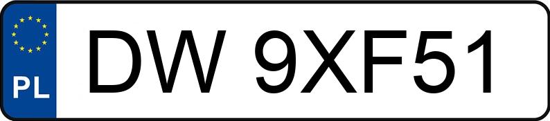 Numer rejestracyjny DW9XF51 posiada IVECO Daily (40) 50C17 Daily MR`14 E5 5.2t