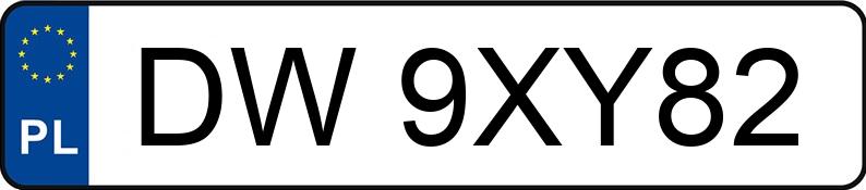 Numer rejestracyjny DW 9XY82 posiada TOYOTA AURIS HYBRID - DW9XY82 Numer rejestracyjny DW 9XY82 posiada TOYOTA AURIS HYBRID - DW9XY82