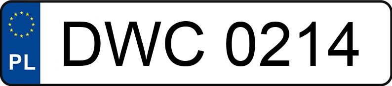 Numer rejestracyjny DWC 0214 posiada VOLKSWAGEN PASSAT - DWC0214