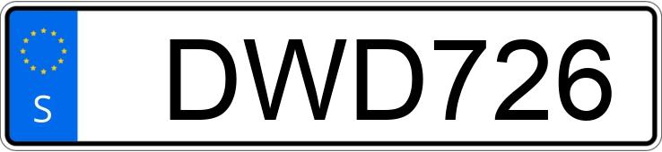 Numer rejestracyjny DWD726 posiada Volvo V60 D4