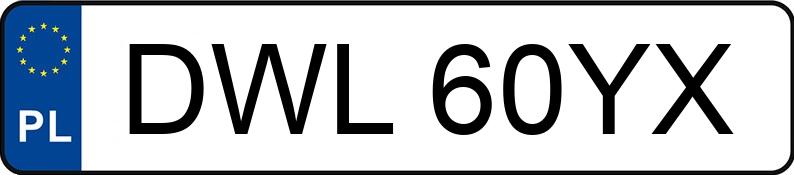 Numer rejestracyjny DWL 60YX posiada MERCEDES-BENZ E 220 CDI 210 Classic - DWL60YX