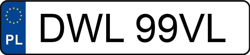 Numer rejestracyjny DWL 99VL posiada BMW 528i Kat. MR`95 E39 528i Kat. MR`95 E39 - DWL99VL